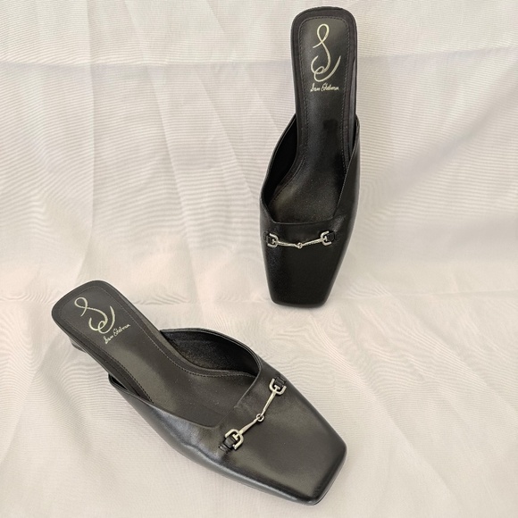 NEW Sam Edelman Ollie Square Toe Mule Flats Loafer sz.9 - Picture 6 of 7